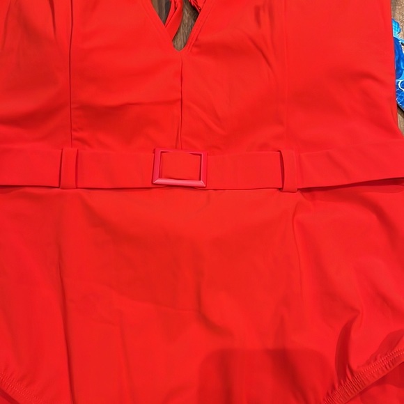 Skinnydippers Ruffle Plunge One Piece - Picture 10 of 16